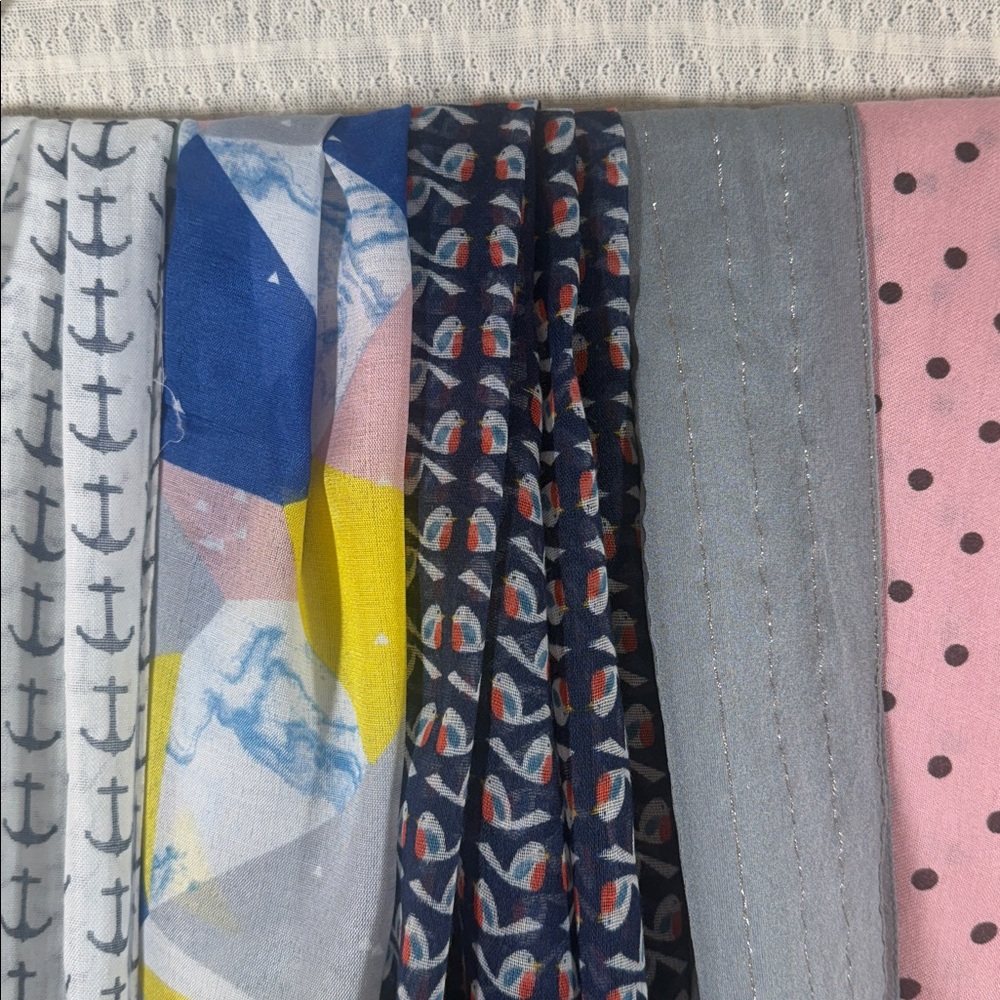 Colorful Patterned Scarves Collection - Picture 3 of 4